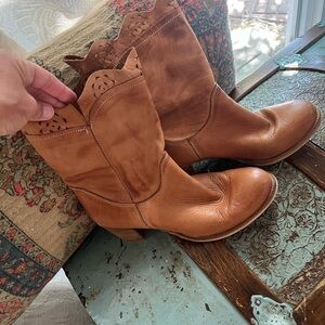 Beautiful Italian Leather booties